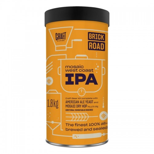 Brick Road Mosaic West Coast IPA 1.8Kg UBREW4U